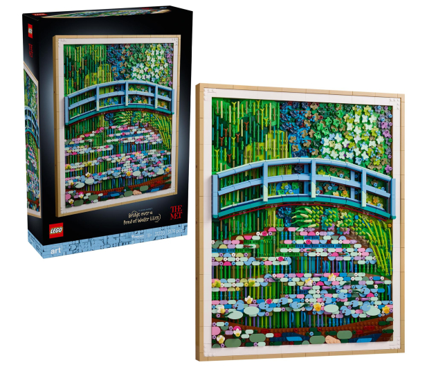 LEGO ART 31220 Claude Monet — Most nad stawem z liliami wodnymi - 1517895 - zdjęcie 2